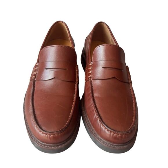 Cole Haan Penny Loafers Pinch Prep Hand Sewn Venetian Comfort Slip-On Size 8 main image 4